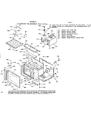 Microwave oven section