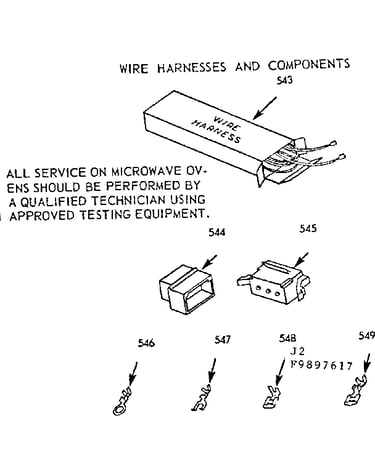 Wire harness and components