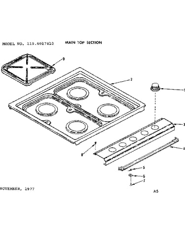 Main top section