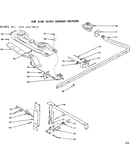 Oven burner section