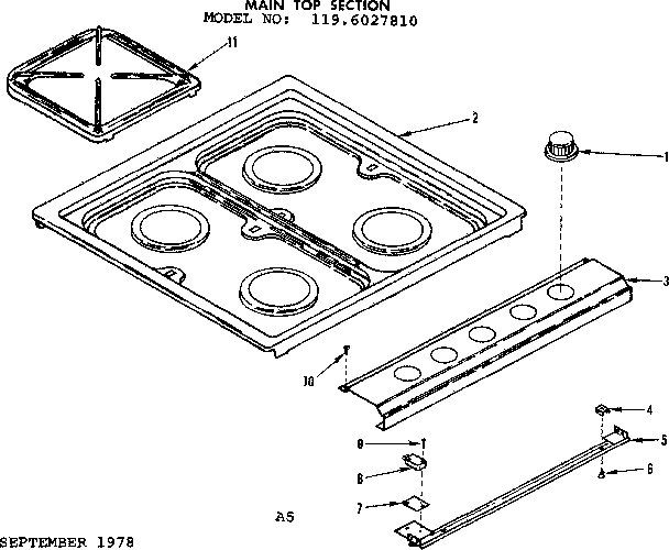 Main top section