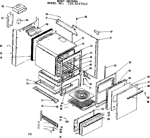 Body section