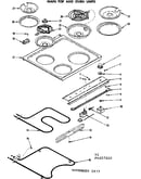 Main top and oven units section