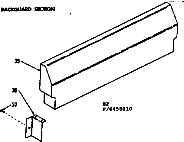 Backquard section