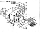 Kenmore 1196458010 body section diagram