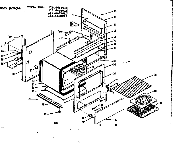 Body section