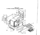 Kenmore 1196458112 body section diagram