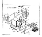 Kenmore 1196468111 body section diagram