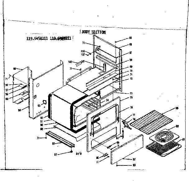 Body section