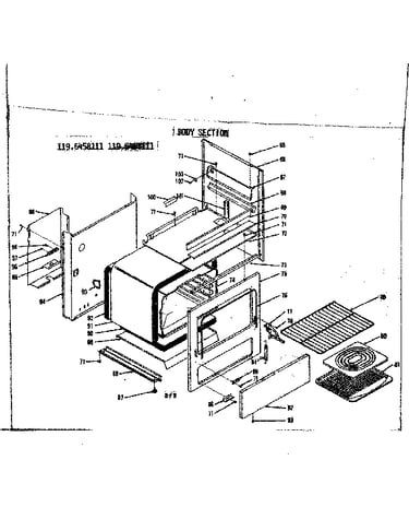 Body section