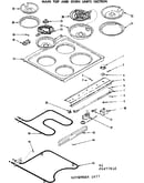 Main top and oven units section