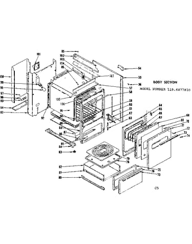 Body section