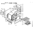 Kenmore 1196488011 body section diagram