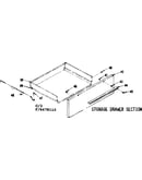 Storage drawer section