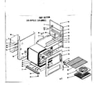 Kenmore 1196488111 body section diagram