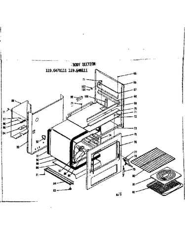 Body section
