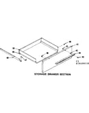 Storage drawer section