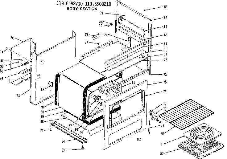 Body section