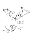 Oven and top burner section