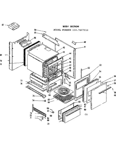 Body section