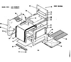 Kenmore 1197028011 body section diagram