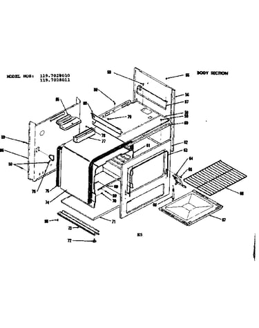 Body section