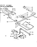 Oven and top burner section