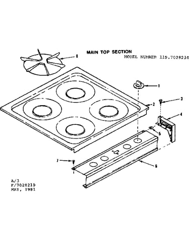 Main top section