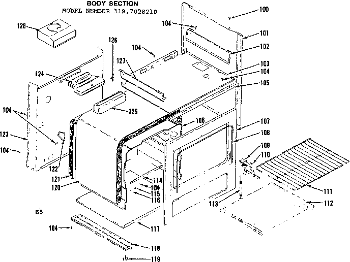 Body section