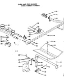 Oven and top burner parts