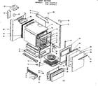Kenmore 1197037911 body section diagram