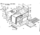 Kenmore 1197038010 body section diagram