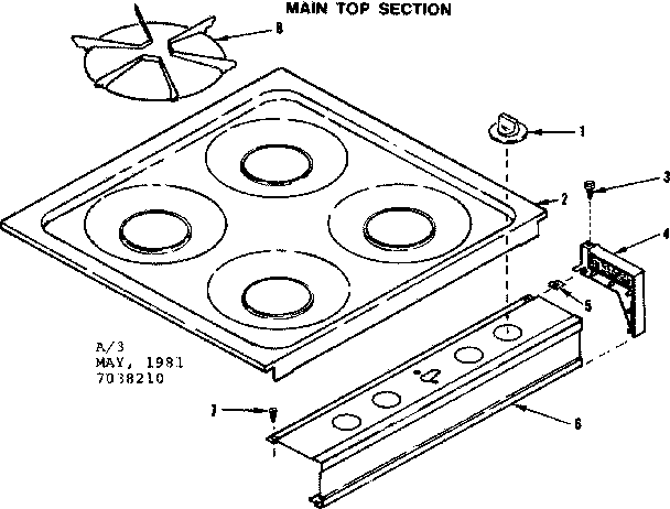 Main top section