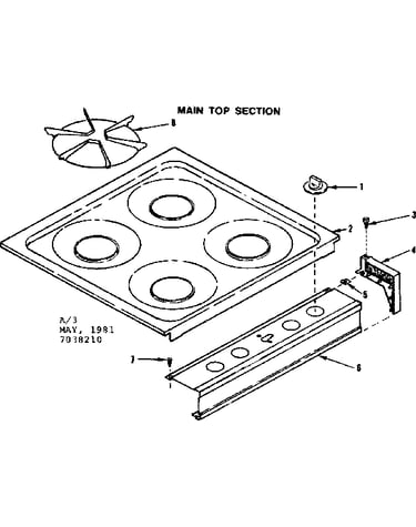 Main top section