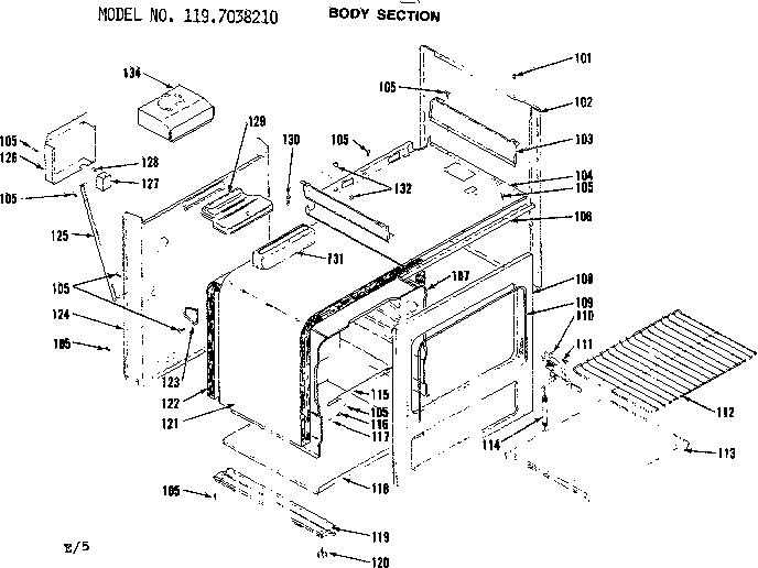 Body section