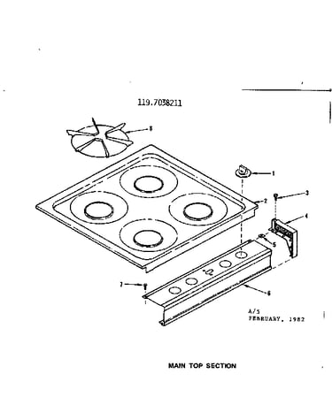 Main top section