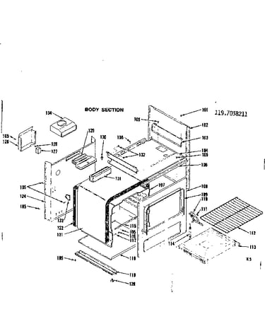 Body section