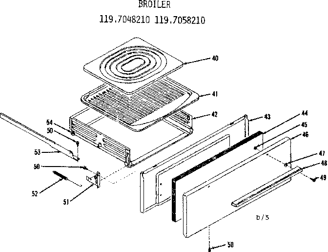 BROILER PARTS