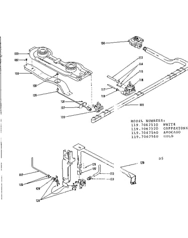 Oven and top burner