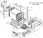 Kenmore 1197077711 body section diagram