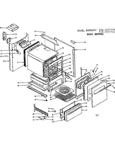 Body section