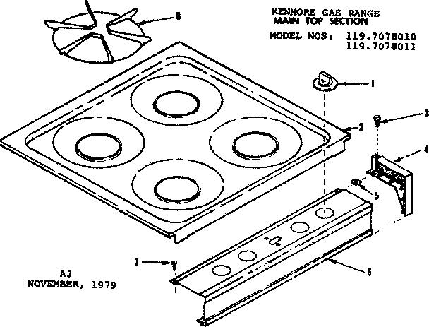 Main top section