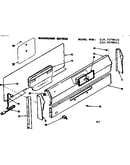 Backguard section