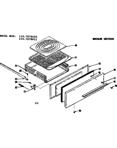 Broiler section