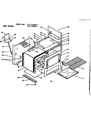 Body section