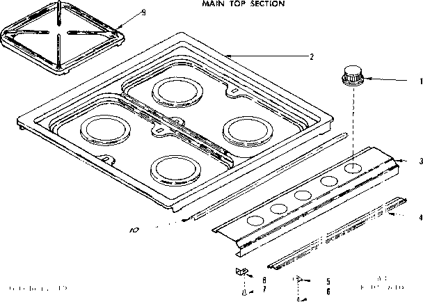 Main top section
