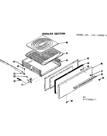 Broiler section