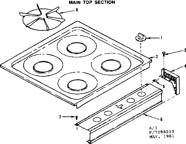Main top section