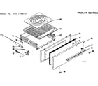 Kenmore 1197098210 broiler section diagram