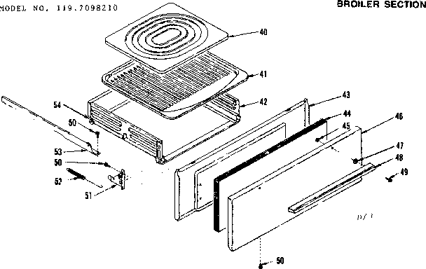 Broiler section